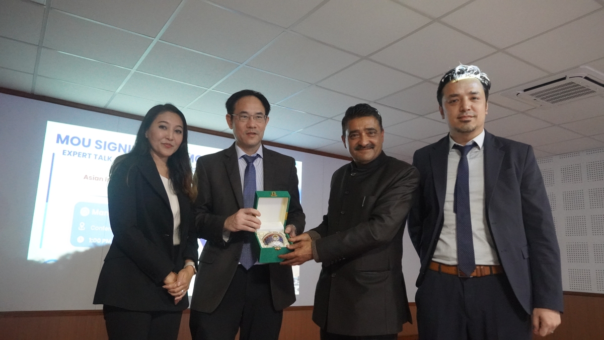 MoU Signing Ceremony with Asian Institute of Technology (AIT)