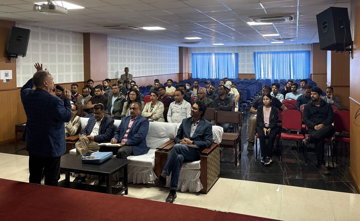 Informative Session by Mr. Robert Rocque