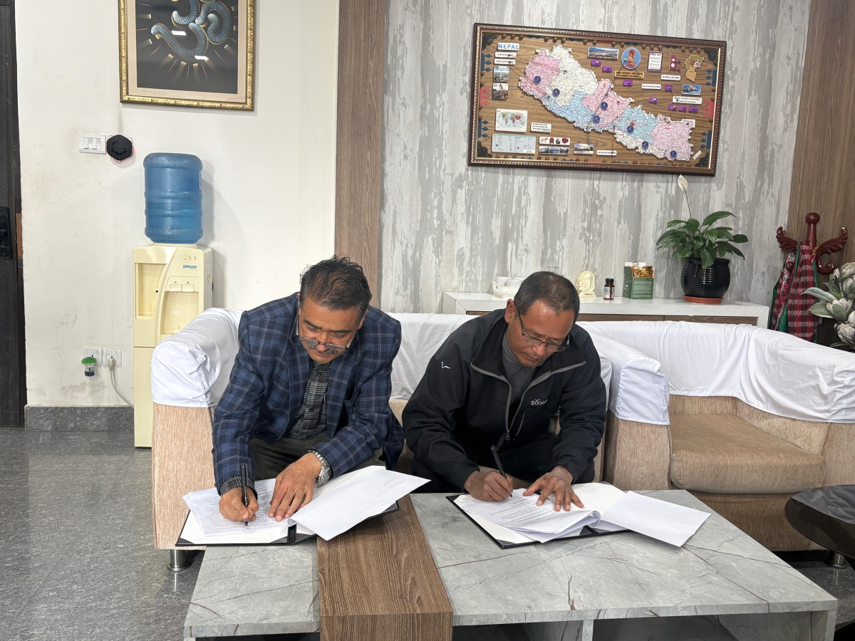 MoU Signing Ceremony with Center for Appropriate Technology Nepal (CATN) 
