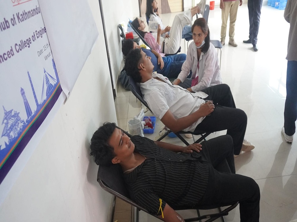 Blood Donation and Eye Camp Organized at ACEM