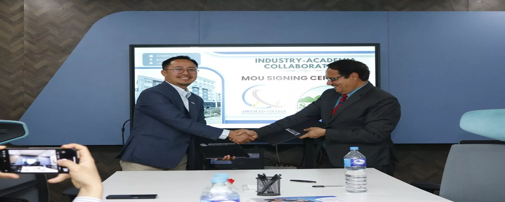 MoU Signing Ceremony with Sanima Hydro and Engineering Pvt. Ltd.