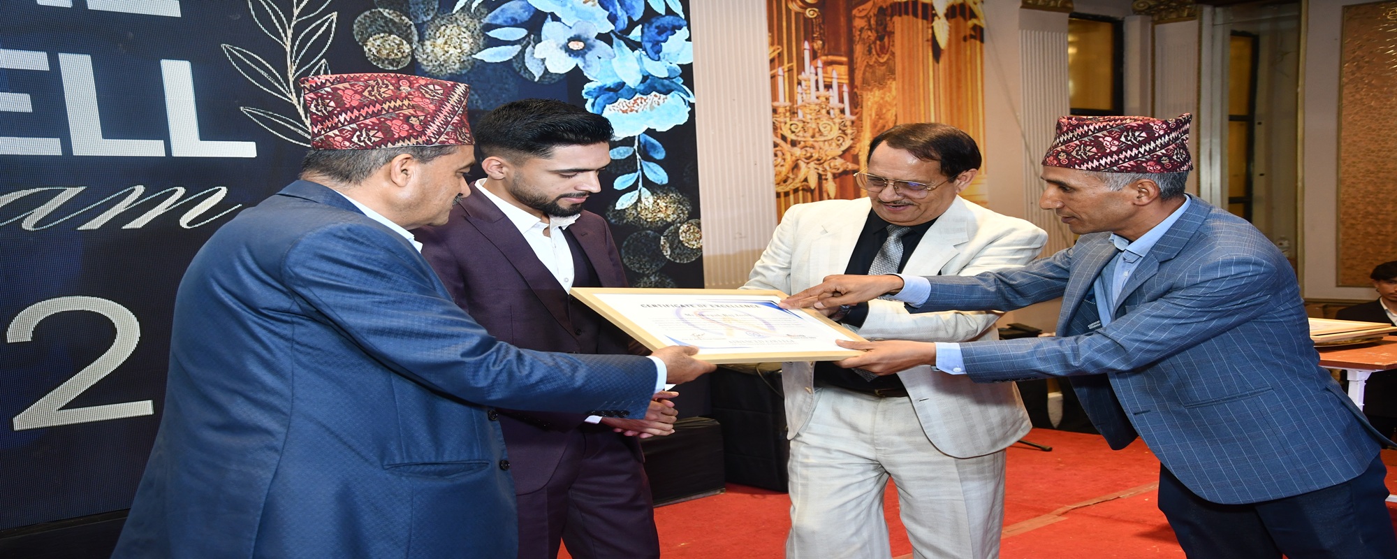 Honoring Mr. Deepak Raj Joshi (BCE 2077-batch College Topper)