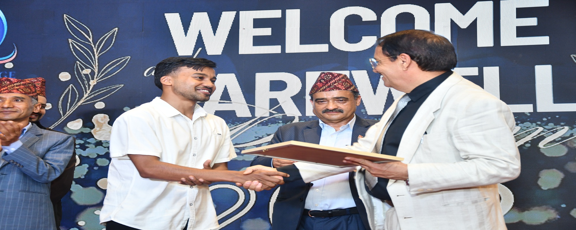 Honoring Mr. Dipesh Thapa (BCT 2077-batch College Topper)